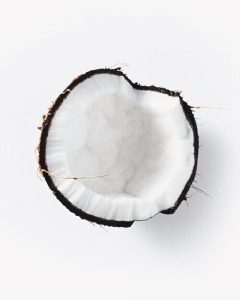 coconut oil inside